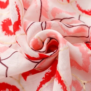 New Fashion Commuting Floral Printed Voile Warming All-match High-quality Women's Soft <b>Scarf</b> Sunscreen Shawl All-season - Product Image 5