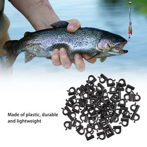 100 buah cepat berubah <span class=keywords><strong>Spinner</strong></span> Clevis memancing Clevis Crawler <span class=keywords><strong>Harness</strong></span> <span class=keywords><strong>Walleye</strong></span> Rig kecepatan Clevis untuk <span class=keywords><strong>Spinner</strong></span> pisau aksesoris - Product Image 6
