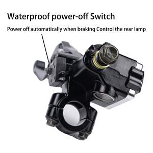 Kit de Palancas de Freno y Embrague Hidráulico Universal de 7/8'' (22mm) con Cilindro Maestro y Depósito para Motocicleta, Controles Izquierdo y Derecho - Product Image 5