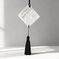 Diffuseur de parfum artisanal en porcelaine et céramique, diffuseur d'huiles essentielles à bâtonnets, désodorisant suspendu pour armoire et voiture