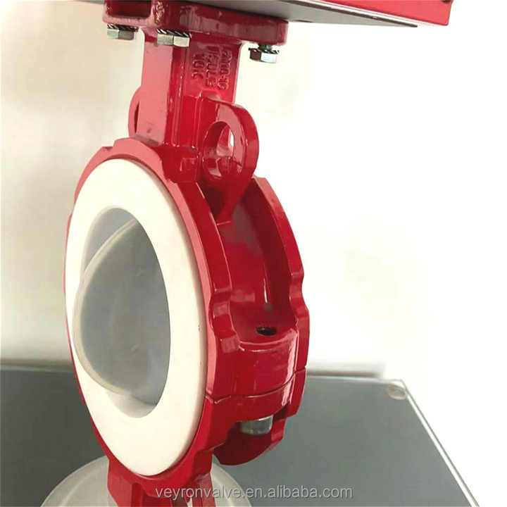 Ductile Iron Butterfly Valve Grooved Control Valve for Water Fire ...