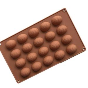 Molde de Silicona Ecológico de Grado Alimenticio con 20 Cavidades en Forma de Nuez para Chocolate, Utensilios de Cocina, Jaboneras, Resina, OEM/ODM - Product Image 3