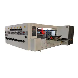 Automatic Doctor Blade Ceramic Anilox Printing (Die Cutting) Slotting Machine/ Carton Printing Slotting Die Cutting machine