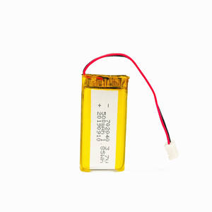 Batería de Iones de Litio 702040 de 500 mAh y 3.7 V, Precio de Fábrica al por Mayor, Polímero en Oferta, Polímero Personalizado - Product Image 1