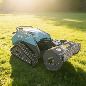 Multifunctional Forest <b>Mulcher</b> Zero Turn Mower, CE EPA Certified 4-Stroke Crawler Grass Cutter Hot Sale, Robot Lawn Mower - Product Image 2