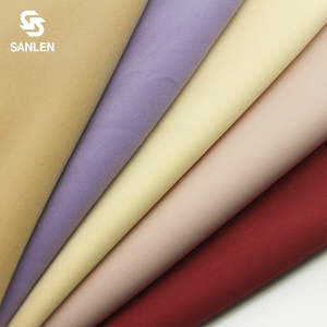 Nhà Sản Xuất Chất Liệu Vải Co Giãn Tái Chế 4 Cách Căng Twill Phụ Nữ Phù Hợp Với 95 Polyester 5 Spandex Vải Cho Dresses - Product Image 6