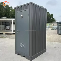 Salle de bain extérieure préfabriquée, toilettes et douche portables pour parc, petite salle de bain de camping, WC personnalisé en usine