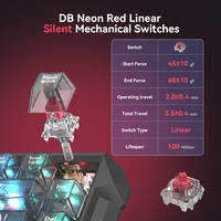 Blade 84 75% Gaming Mechanical Keyboard Ultra Quiet Linear Switches Custom RGB Lighting AI Software 8000 HZ ANSI Layout USB-C