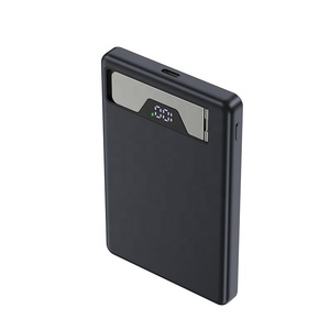 Wst bán buôn banque de puissance xách tay thiết kế mới lạ điện thoại di động sạc nhanh không dây từ mini 5000mAh ngân hàng điện - Product Image 3