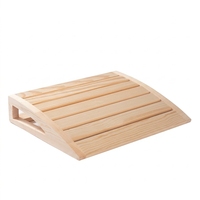 Repose-tête en bois pour sauna, coussin de soutien cervical en pin, repose-tête en bois à lattes pour hammam, maison, hôtel