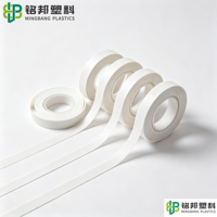 Cintas de Borde de PVC con Diseño de Madera, Blancas, 1mm*22mm, para Muebles y Tableros de Partículas
