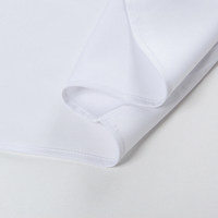 Kemeja Pria Profesional Bahan Bernapas Pewarna Benang Anti Kusut Gaya Korea Putih Polos Lengan Panjang Slim-Fit Kancing Satu Baris untuk Bisnis