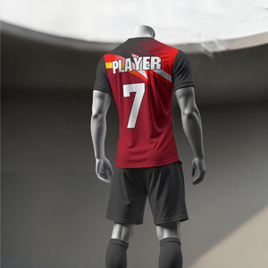 Maillot de football léger anti-odeur pour le flag football, petites commandes acceptées, vêtements de football 7 contre 7 - Product Image 2