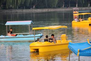 Bote a Pedal con Diseño <span class=keywords><strong>de</strong></span> Pato, Material <span class=keywords><strong>de</strong></span> Fibra <span class=keywords><strong>de</strong></span> Vidrio FRP, para 4 Personas, Ligero, Estable, Ecológico, Eléctrico, Recreativo, <span class=keywords><strong>Venta</strong></span> <span class=keywords><strong>de</strong></span> Fábrica - Product Image 6