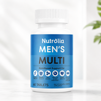 Complément multivitaminé en marque privée, OEM ODM, étiquette de bouteille personnalisée, multivitamines pour femmes en comprimés