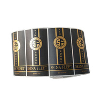 Whisky personalizado platino oro azul Rojo Negro vino etiqueta