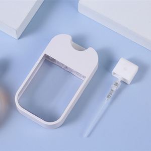 Manufacturer Stock 50Ml Borderless Square for Card <b>Spray</b> Perfume and Alcohol Dispensing <b>Bottle</b> Wholesale - Product Image 1