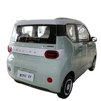 Auto Nuevo y Barato Wuling Hongguang MiniEV 2025 a Buen Precio Depósito 170KM 215KM Hecho en China Coche Pequeño de 3 Puertas y 4 Asientos