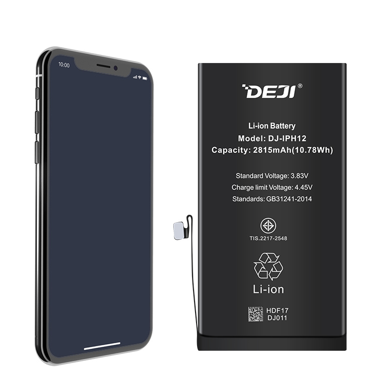 DEJI Оригинальный аккумулятор для iphone 12 TI IC 2815mAh батареи с набором инструментов