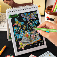 Marqueur acrylique multi-couleurs non toxique Foska, vente chaude, 36 54 couleurs, marqueurs à l'alcool, gel acrylique 3D, ensemble de dessin pour étudiants