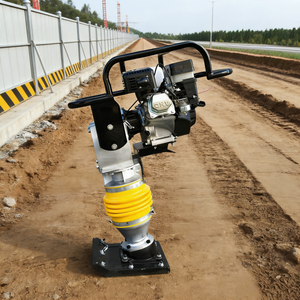 Apisonadora de Gasolina de 100 kg <span class=keywords><strong>Modelo</strong></span> 100 con Motor <span class=keywords><strong>Honda</strong></span>, Compactador Equivalente para Obras de Construcción - Product Image 5