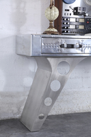 Table console d'aviation en véritable aile de Spitfire