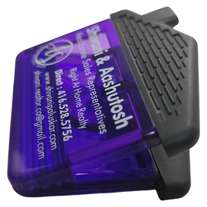 Promotional Business Gifts <strong>Plastic</strong> Magnetic Memo <strong>Clip</strong> House Shaped Paper <strong>Clips</strong> - Product Image 2