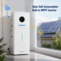 Batterie de stockage d'énergie solaire tout-en-un VoltaNest pour le marché américain, 6 kW, monophasée 120/240 V, 60 Hz, 10 kWh, 16 kWh, LiFePO4