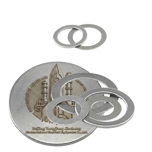 Rondelles plates personnalisées en acier inoxydable 18-8 plaqué zinc de 0,1 mm, 0,2 mm, 0,3 mm, 0,5 mm - Product Image 1