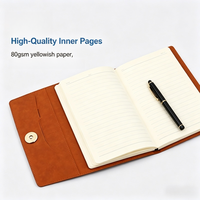 Carnet de notes magnétique personnalisé de luxe, cadeau d'entreprise professionnel avec logo personnalisé pour kit d'employé
