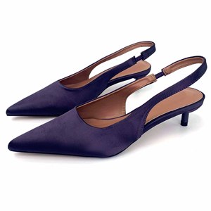 Purple Dress with Pink Shoes - Elegant Ballroom Style