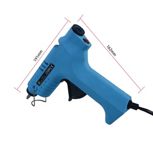 <span class=keywords><strong>Pistolet</strong></span> <span class=keywords><strong>à</strong></span> <span class=keywords><strong>colle</strong></span> thermofusible bleu pleine grandeur filaire au <span class=keywords><strong>meilleur</strong></span> prix de vente pour le bricolage - Product Image 4
