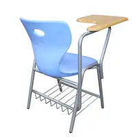 Chaise d'Écolier Moderne en Plastique ZOIFUN avec Tablette Intégrée