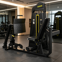 Gran oferta, equipo de Fitness para gimnasio comercial, placa de acero cargada, máquina de remo de fila sentada para entrenamiento de fuerza, Mini cargador