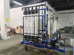 Hollow Fiber UF Filtration System+RO Desalination System Reverse Osmosis Equipment+Dosing Water Treatment Plant For Water Reuse