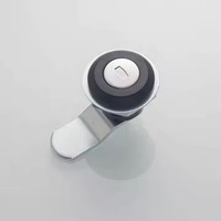 Serrure à came cylindrique en alliage de zinc Longyu MS407 avec 2 clés, serrure de cabinet métallique pour armoire de commutation, boîte aux lettres, distributeur automatique
