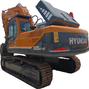 Excavadora sobre orugas Hyundai 305LC-9 usada para maquinaria de construcción Precio correcto - Product Image 1