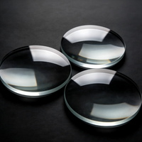 Grande quantité de miroirs optiques en verre de silice fondue, lentilles concaves, lentilles biconcaves, plano-concaves 63.28nm BOSHI