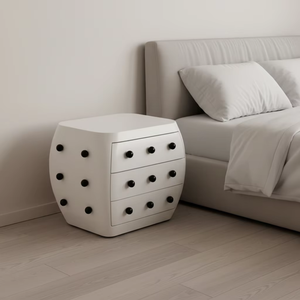 Table de chevet moderne de luxe en <span class=keywords><strong>patchwork</strong></span> |   Table de chevet en bois massif récupéré pour la décoration de chambres d'hôtel d'art et de penthouse urbains - Product Image 3