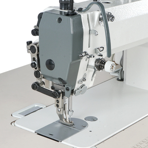 0303dfh ổ đĩa trực tiếp giường phẳng Tự động đi bộ chân lockstitch máy may công nghiệp với vận chuyển đôi - Product Image 2