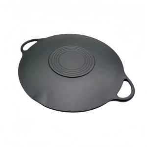 Sartén de Hierro Fundido, Sartén Redonda Antiadherente, Plancha Precurada de Hierro Fundido <span class=keywords><strong>para</strong></span> Paella, Plancha <span class=keywords><strong>para</strong></span> Asar al Aire Libre - Product Image 5