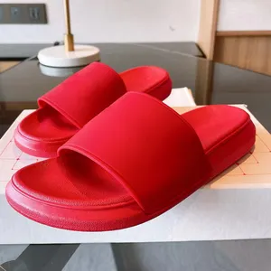 Sandalias de goma EVA para mujer, zapatillas de marca de lujo con nombre, talla grande, para verano