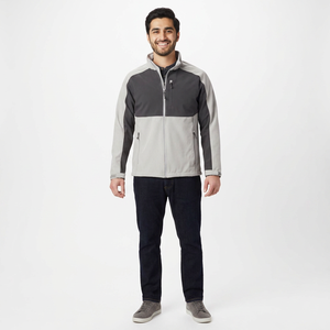 Veste Softshell Homme Personnalisée de Haute Qualité pour la Randonnée en Plein Air, la Pêche, Imperméable, Coupe-Vent, Toile, Idéale pour l'Hiver et le Style Urbain - Product Image 1