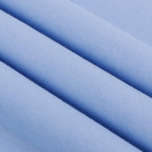 26s Super Cool Cotton Tissu uni respirant 100% coton respirant à simple face convient au tissu à manches courtes d'été - Product Image 3