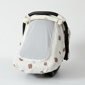 Bufanda de cochecito de lactancia infantil mejorada, portador de niño pequeño, dosel de asiento de coche, cubierta de cochecito de bebé - Product Image 4