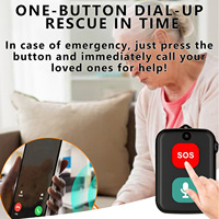 Reloj Inteligente con GPS para Personas Mayores, SOS, Android 4G, VN09, con LED, Monitor de Ritmo Cardíaco, Alarma de Caídas, Brújula, Resistente al Agua IP67, Doble SIM