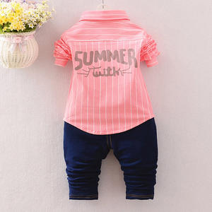 Conjuntos de Ropa para Bebés y Niños, Camisa + Jeans, Trajes Infantiles para Niños - Product Image 6