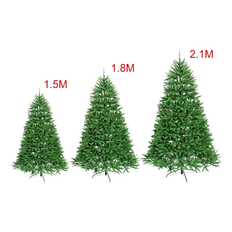 निर्माता सबसे अच्छा बिक्री विशेष मॉडल कृत्रिम पीवीसी क्रिसमस पेड़