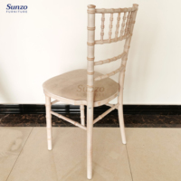 Chaise Chiavari en bois massif moderne, empilable, pour mariages, banquets, hôtels, événements, fêtes, extérieur, style ferme