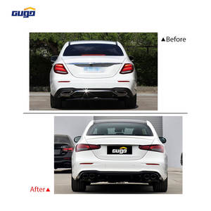 GUGO 신품 2016-2020년형 메르세데스-벤츠 E클래스 W213용 바디킷, 2021년형 E53 AMG 모델 벤츠 차량용 전면 및 후면 범퍼 업그레이드 - Product Image 3